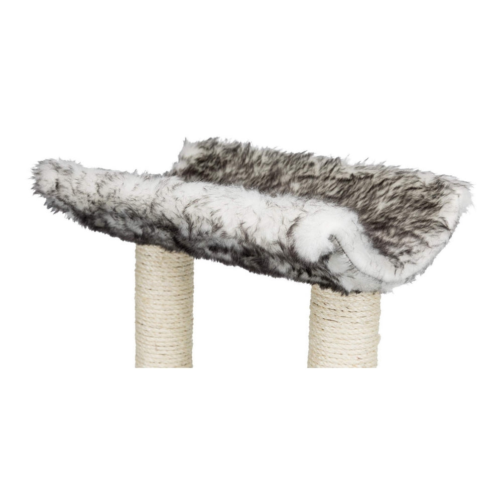 Tiragraffi per Gatti Trixie 44567 Albero Sisal Nero Ø 8 cm 62 cm 36 x 36 cm