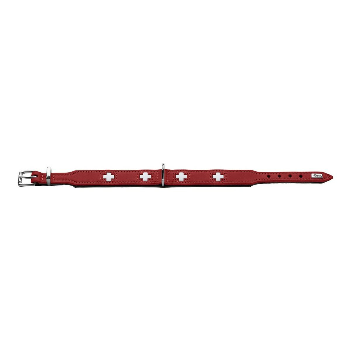 Collare per Cani Hunter Swiss Rosso/Nero 35-43 cm