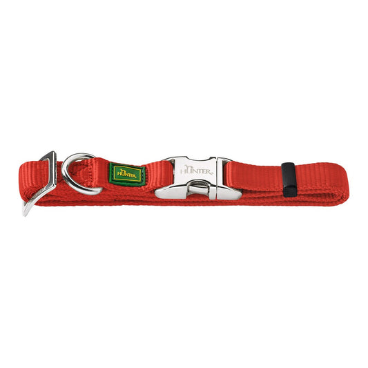 Collare per Cani Hunter Alu-Strong Rosso Taglia M (40-55 cm)