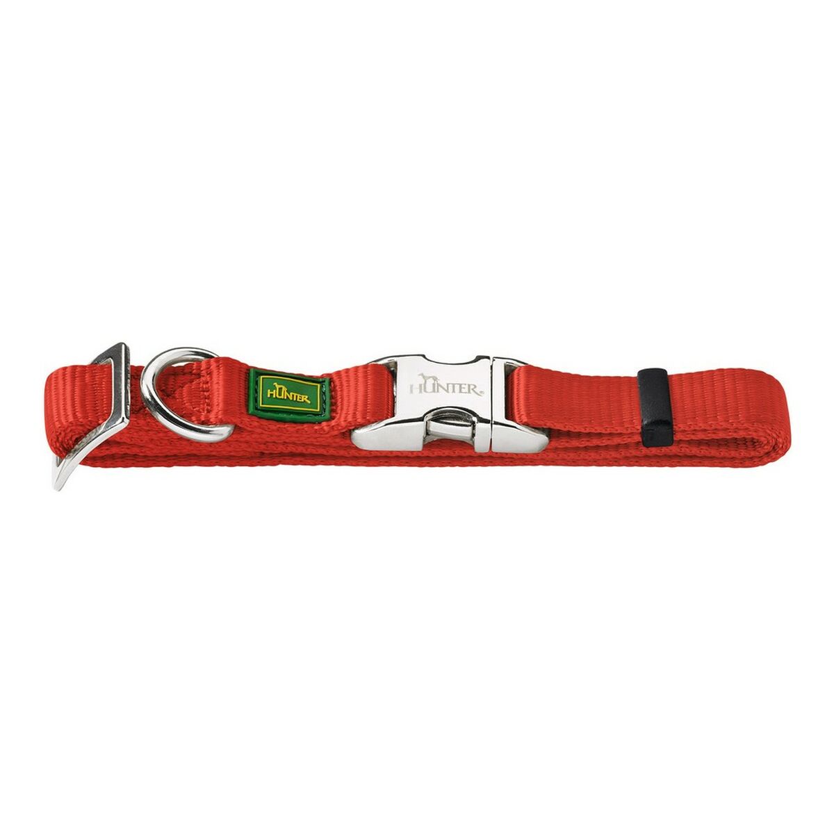 Collare per Cani Hunter Basic Alu-Strong Rosso Taglia L (45-65 cm)