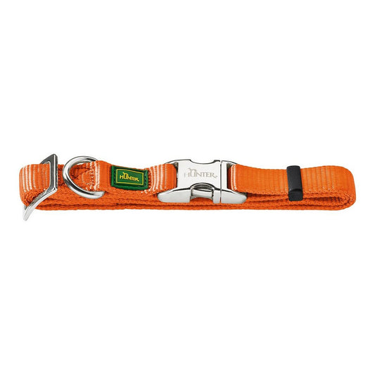 Collare per Cani Hunter Alu-Strong Arancio Taglia M (40-55 cm)