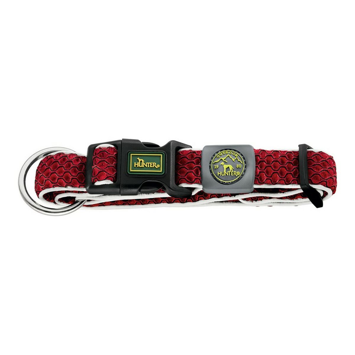 Collare per Cani Hunter Plus Filo Rosso Taglia L (40-60 cm)