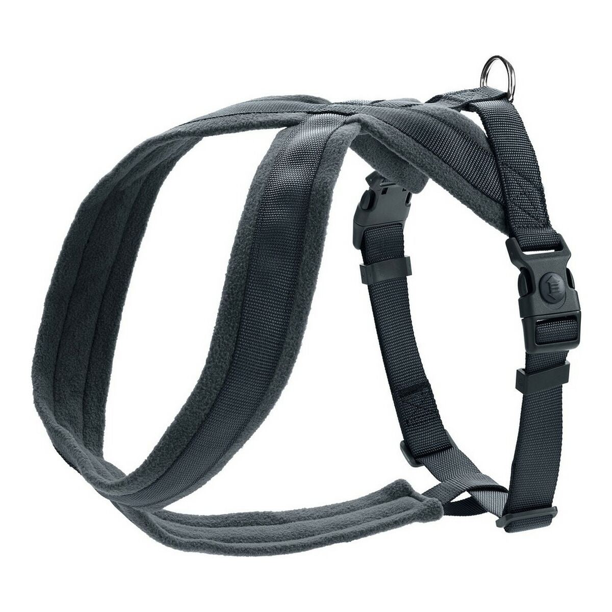 Imbracatura per Cani Hunter London Comfort 52-62 cm Antracite Taglia S/M