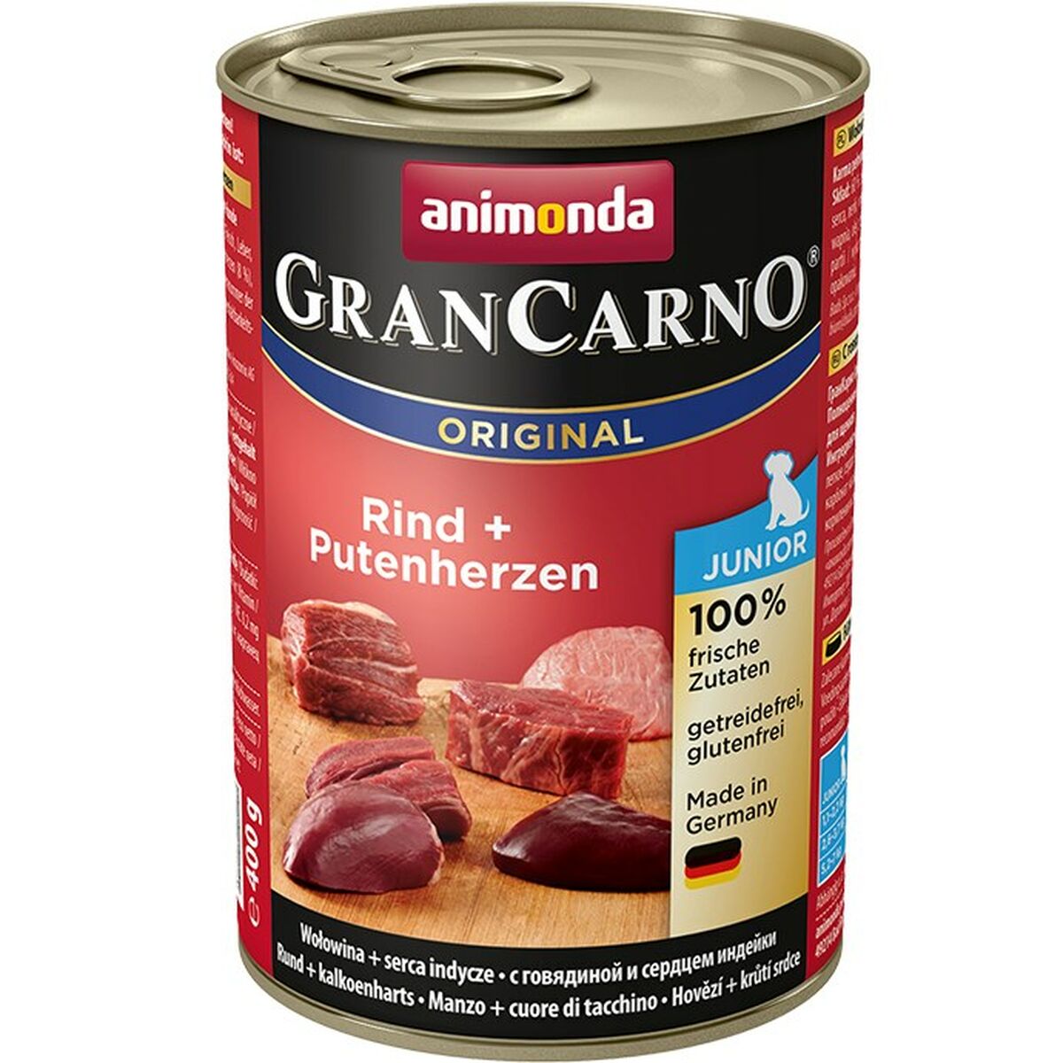 Cibo umido Animonda GranCarno Original Tacchino Carne di vitello 400 g