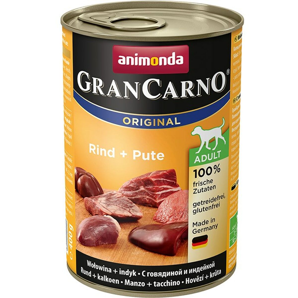 Cibo umido Animonda GranCarno Original Tacchino Carne di vitello 400 g