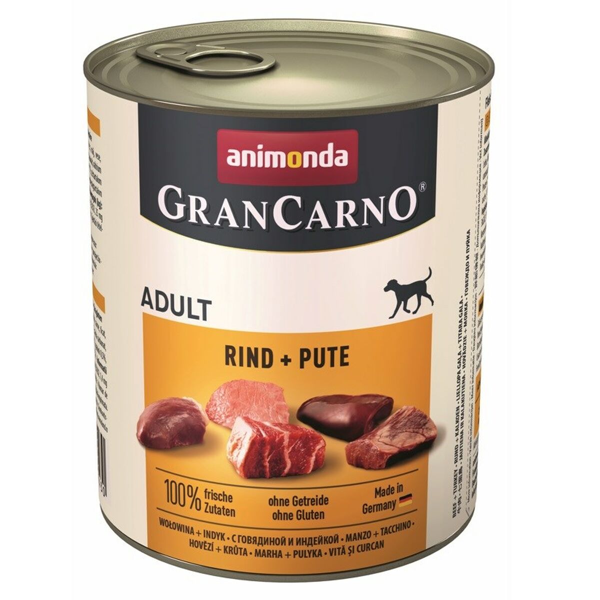 Cibo umido Animonda GranCarno Original Tacchino Carne di vitello 800 g