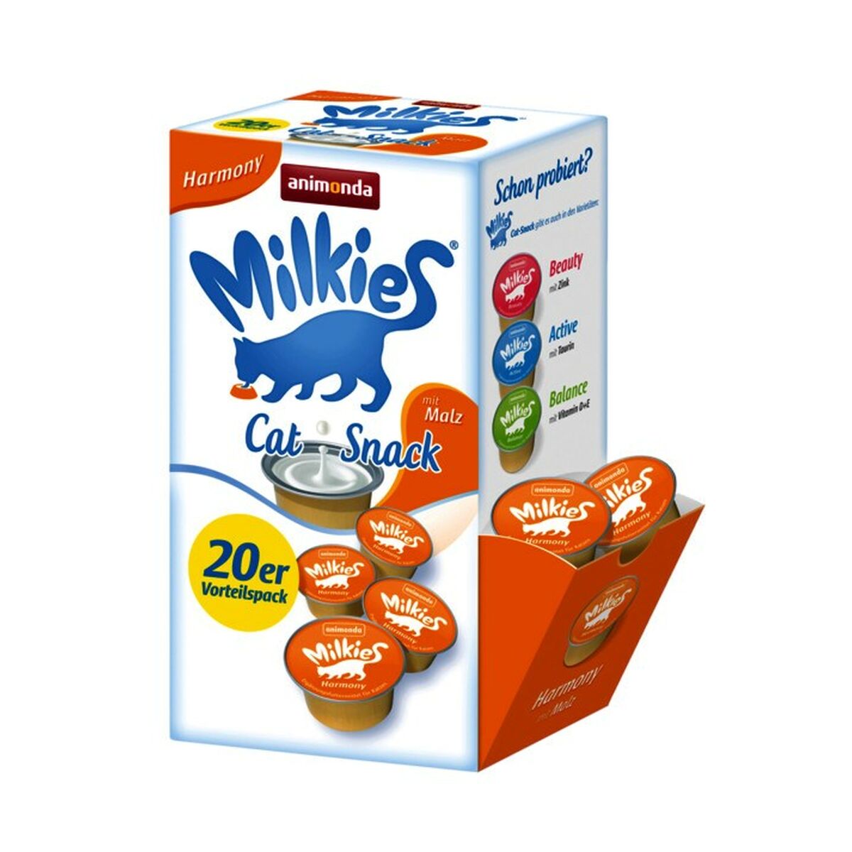 Spuntino per Cat Animonda Milkies Harmony 20 x 15 g