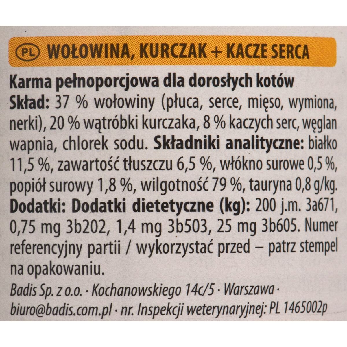 Cibo per gatti Animonda                                 Pollo Carne di vitello Anatra 400 g