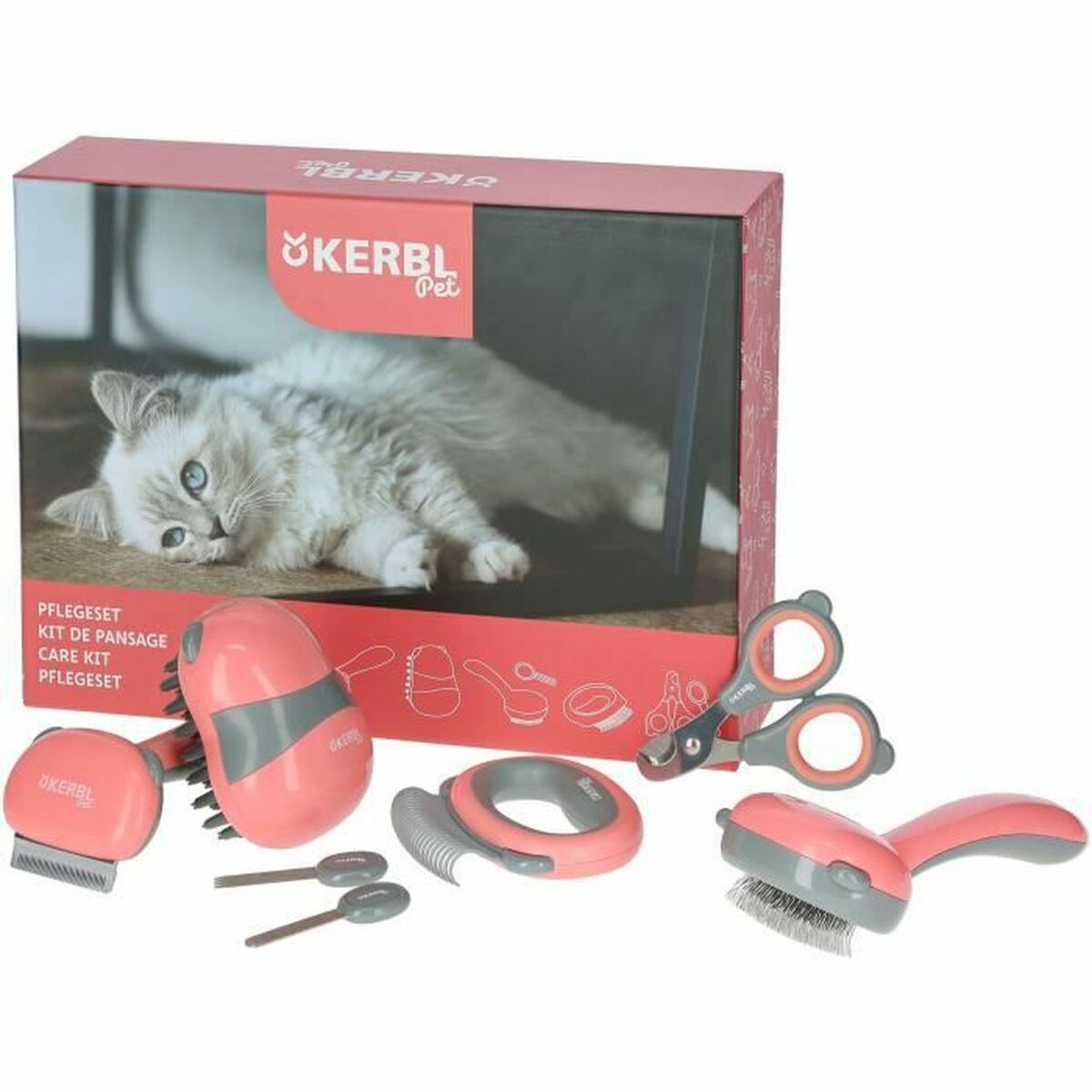 Set per Capelli Kerbl Gatto