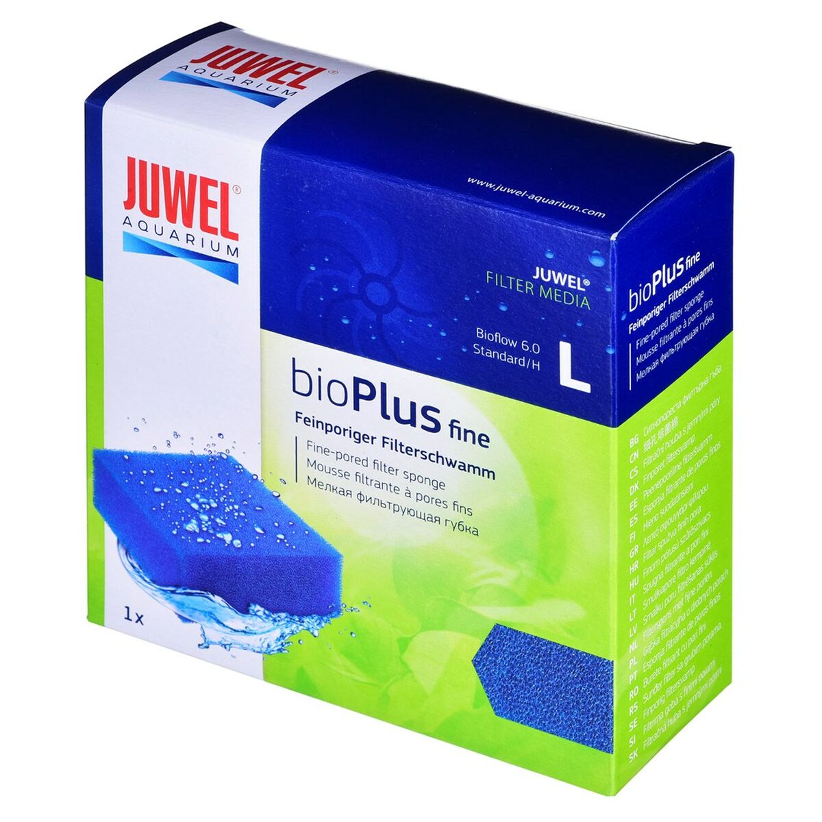 Filtro dell'acqua Juwel 6.0/Standard Acquario Spugna Liscio