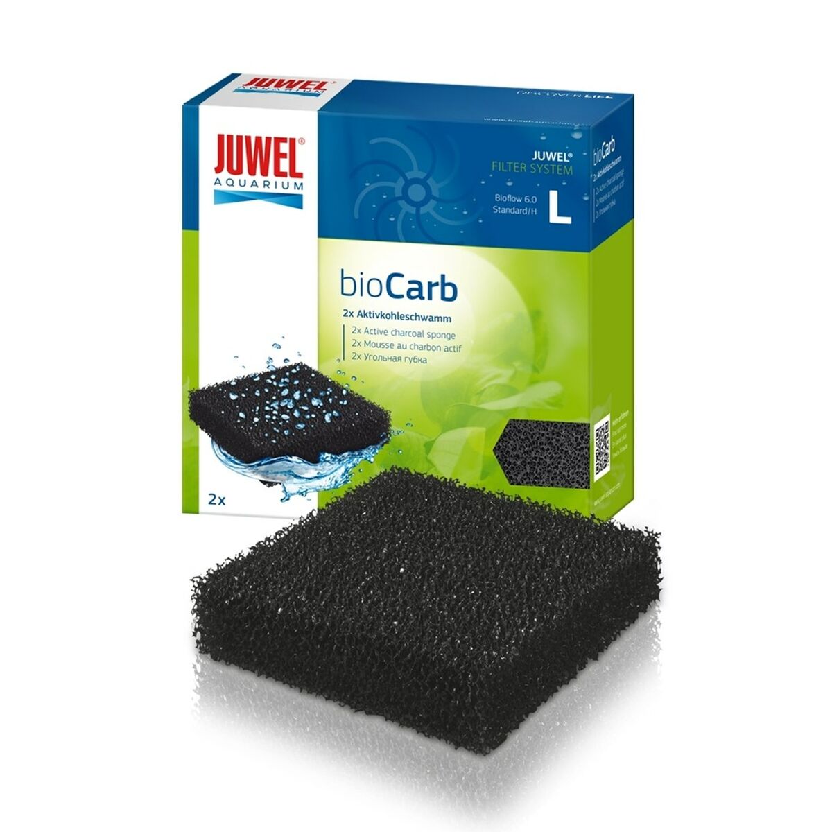 Filtro dell'acqua Juwel L 6.0/Standard Acquario 2 Unità Spugna