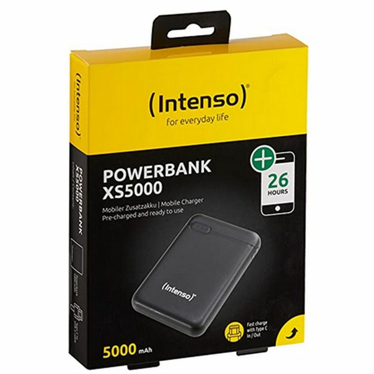 Powerbank INTENSO 7313520 5000 mAh Nero