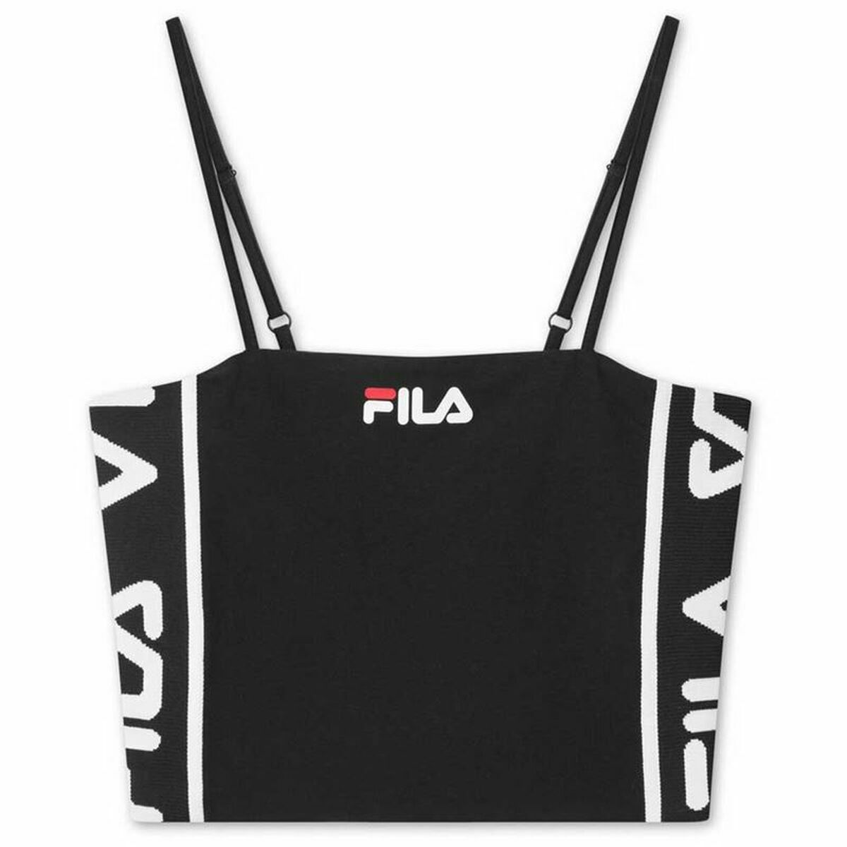 Top Sportivo Donna Fila  Essential  Nero