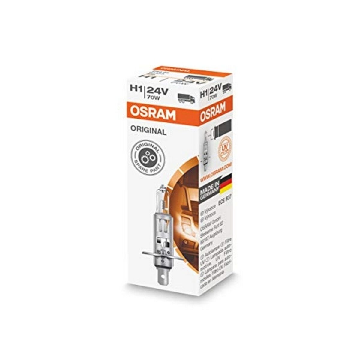 Lampadina per Auto Osram 64155.TP H1 24V 70W