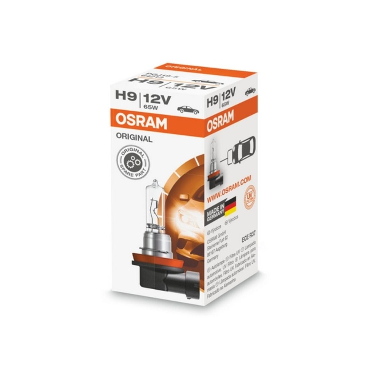 Lampadina per Auto Osram O9 H9 12V 65W