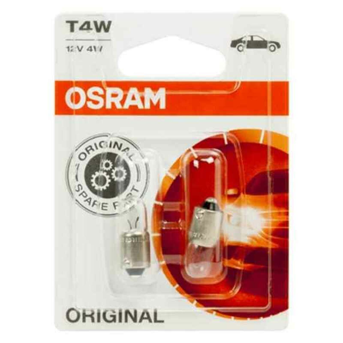 Lampadina per Auto OS3893-02B Osram OS3893-02B T4W 4W 12V (2 Pezzi)