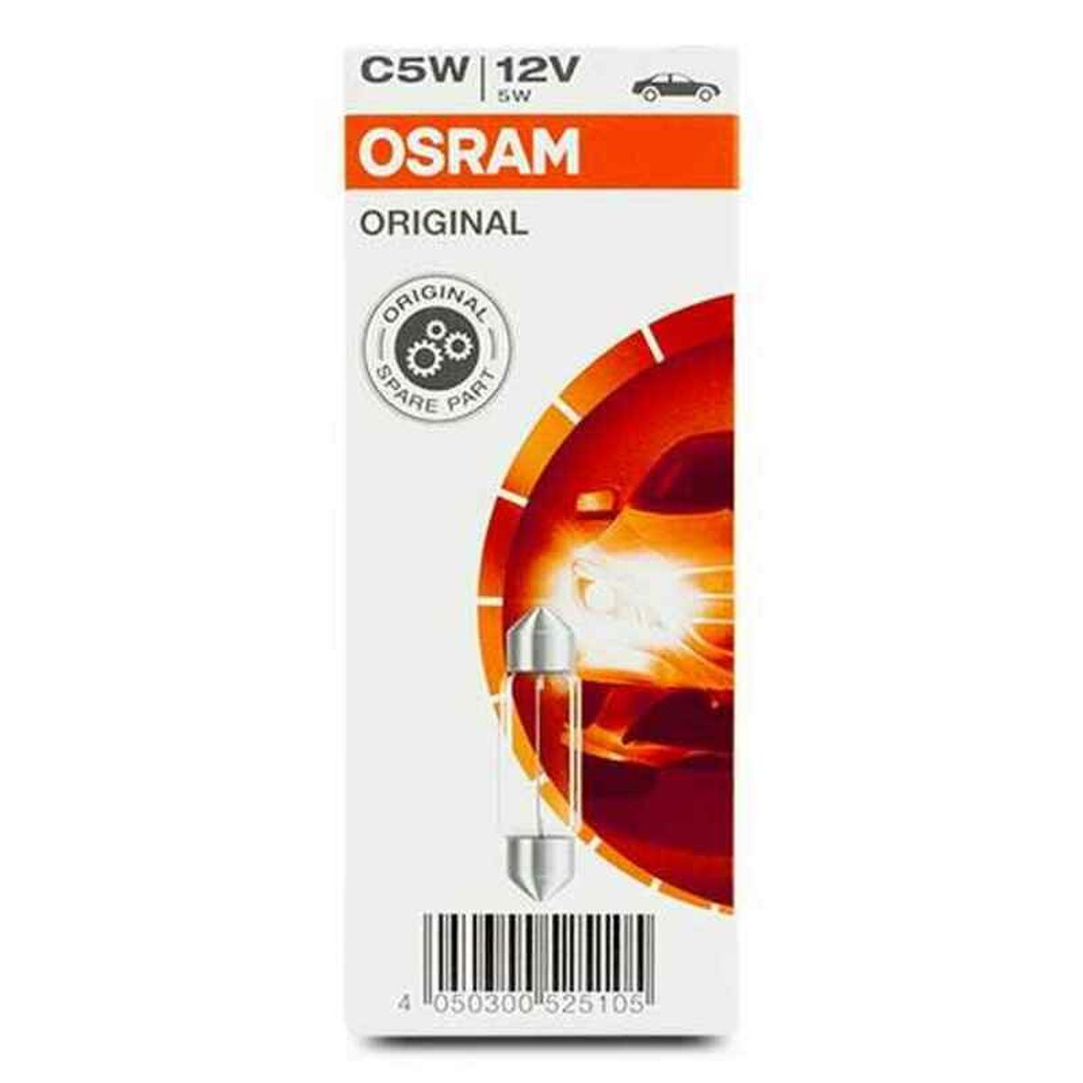 Lampadina per Auto OS6418 Osram OS6418 C5W 12V 5W (10 pcs)