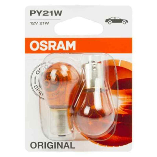 Lampadina per Auto OS7507-02B Osram OS7507-02B PY21W 21W 12V (2 Pezzi)