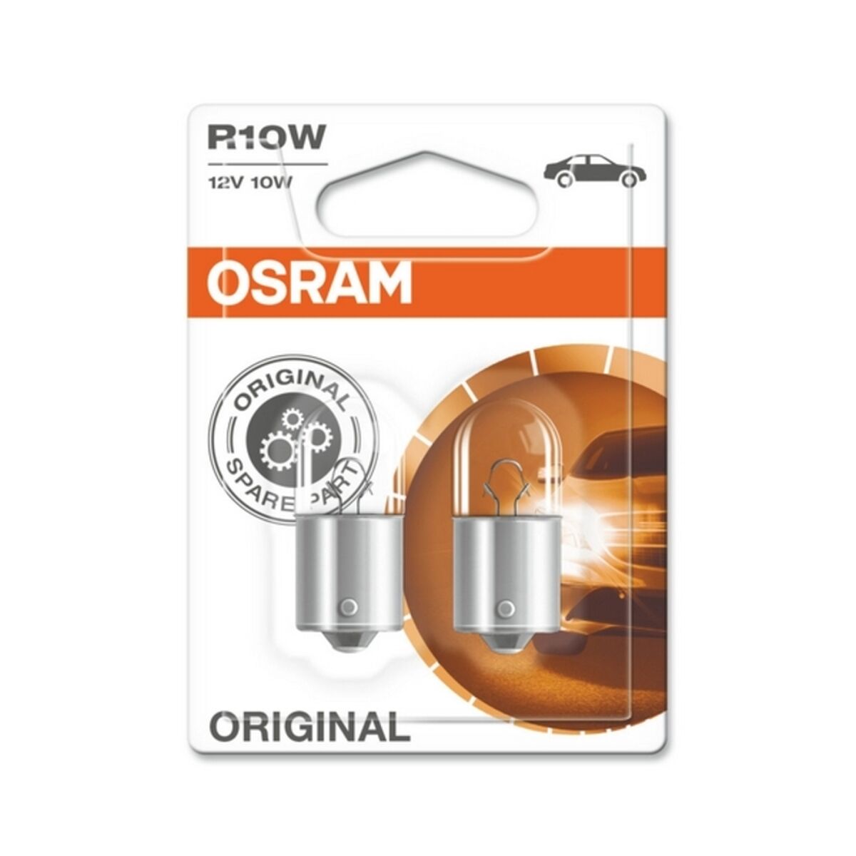 Lampadina per Auto OS5008-02B Osram OS5008-02B R10W 10W 12V (2 Pezzi)