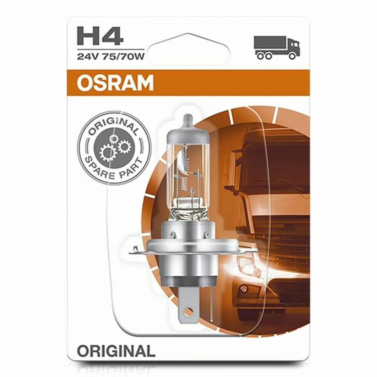 Lampadina per Auto Osram OS64196-01B 75 W Camion 24 V H4