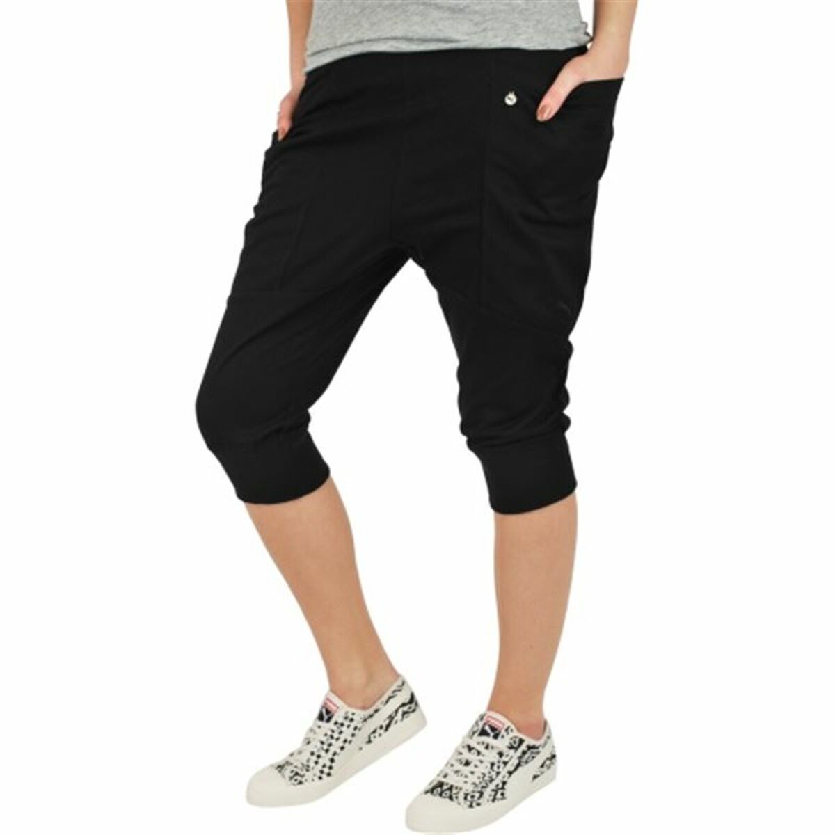 Pinocchietto Sportivo da Donna Puma Squad 17 Nero