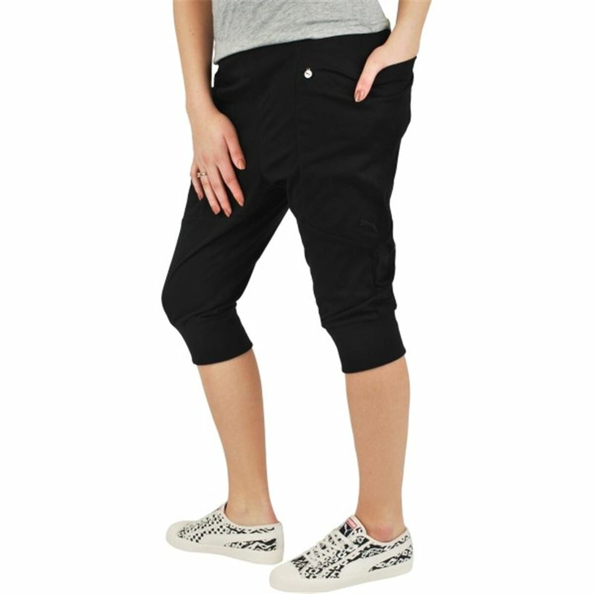 Pinocchietto Sportivo da Donna Puma Squad 17 Nero