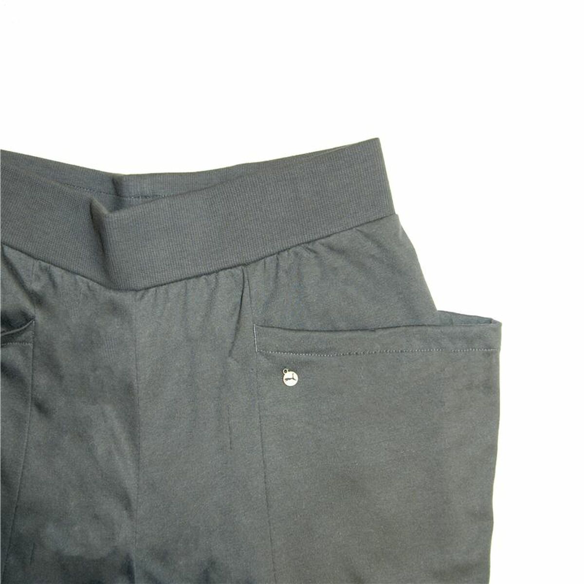 Pantaloncini Sportivi da Donna Puma Core Drapy 3/4 Grigio