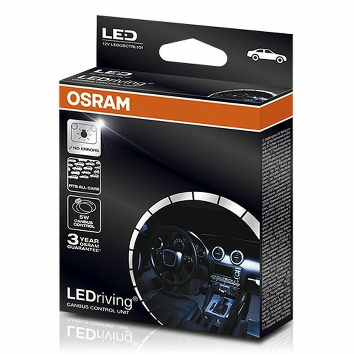 Adattatore Osram LEDCBCTRL101 5 W CANbus LED (2 uds)