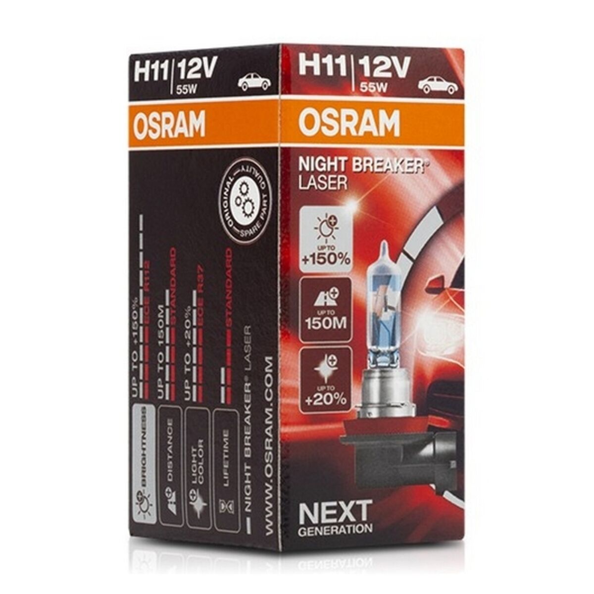 Lampadina per Auto Osram 64211NL H11 12V 55W 3200K