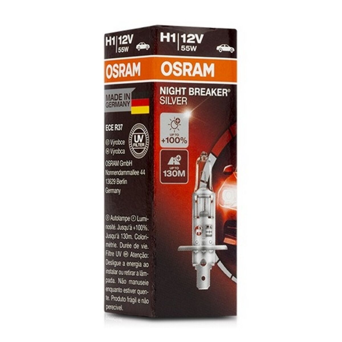 Lampadina per Auto Osram 64150NBS H1 12V 55W