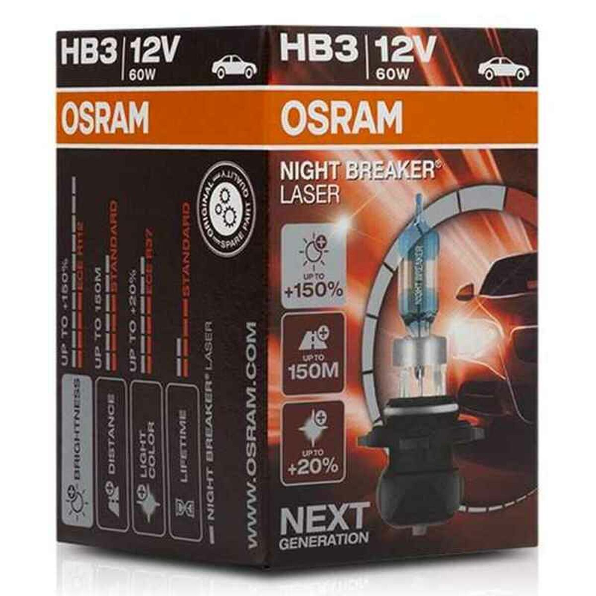 Lampadina per Auto OS9005NL Osram OS9005NL HB3 60W 12V