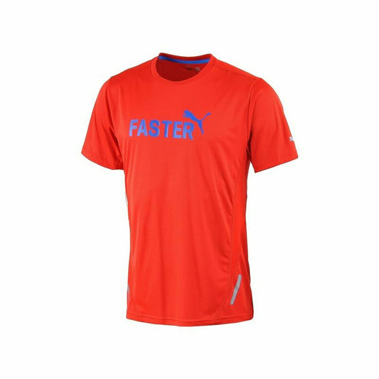 Maglia a Maniche Corte Uomo Puma  Graphic 1UP Rosso