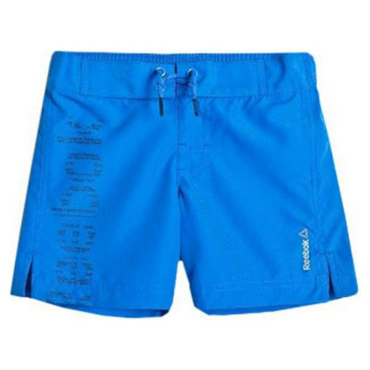 Costume da Bagno per Bambini Reebok B ES BW BRDSRT Azzurro