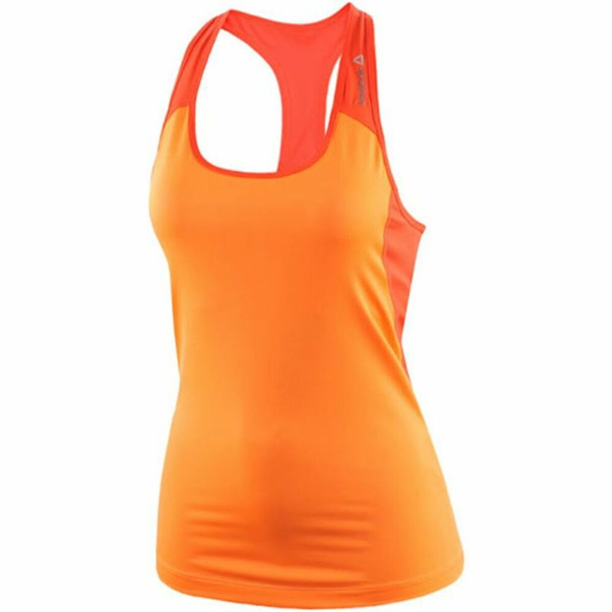 Maglia Smanicata da Donna Reebok WOR Racerback LBTOP Arancio