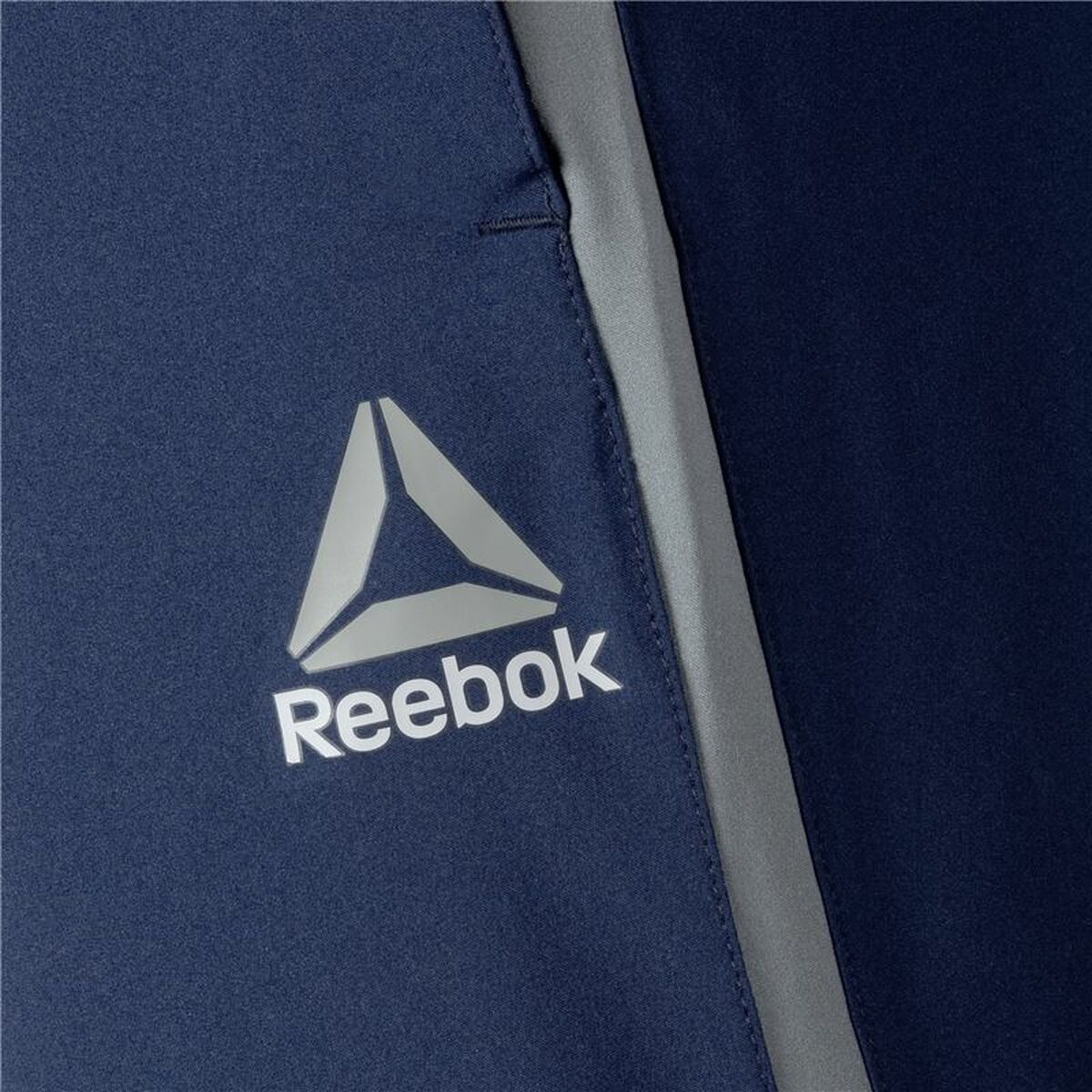 Pantalone Lungo Sportivo Reebok Workout Ready Blu scuro Uomo