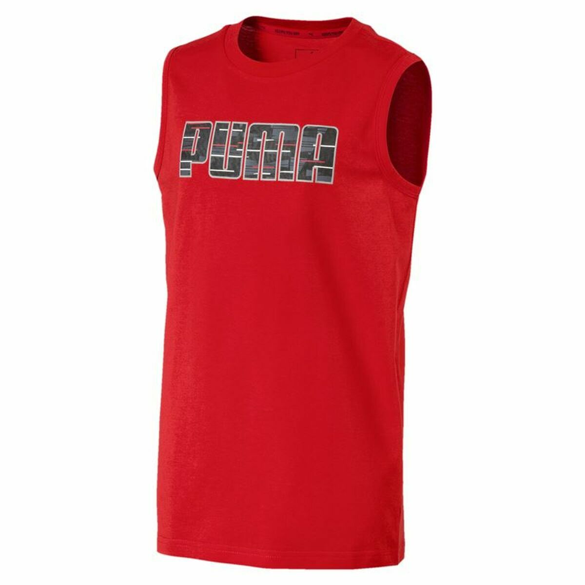 Maglia a Maniche Corte per Bambini Puma Hero SL Tee  Rosso