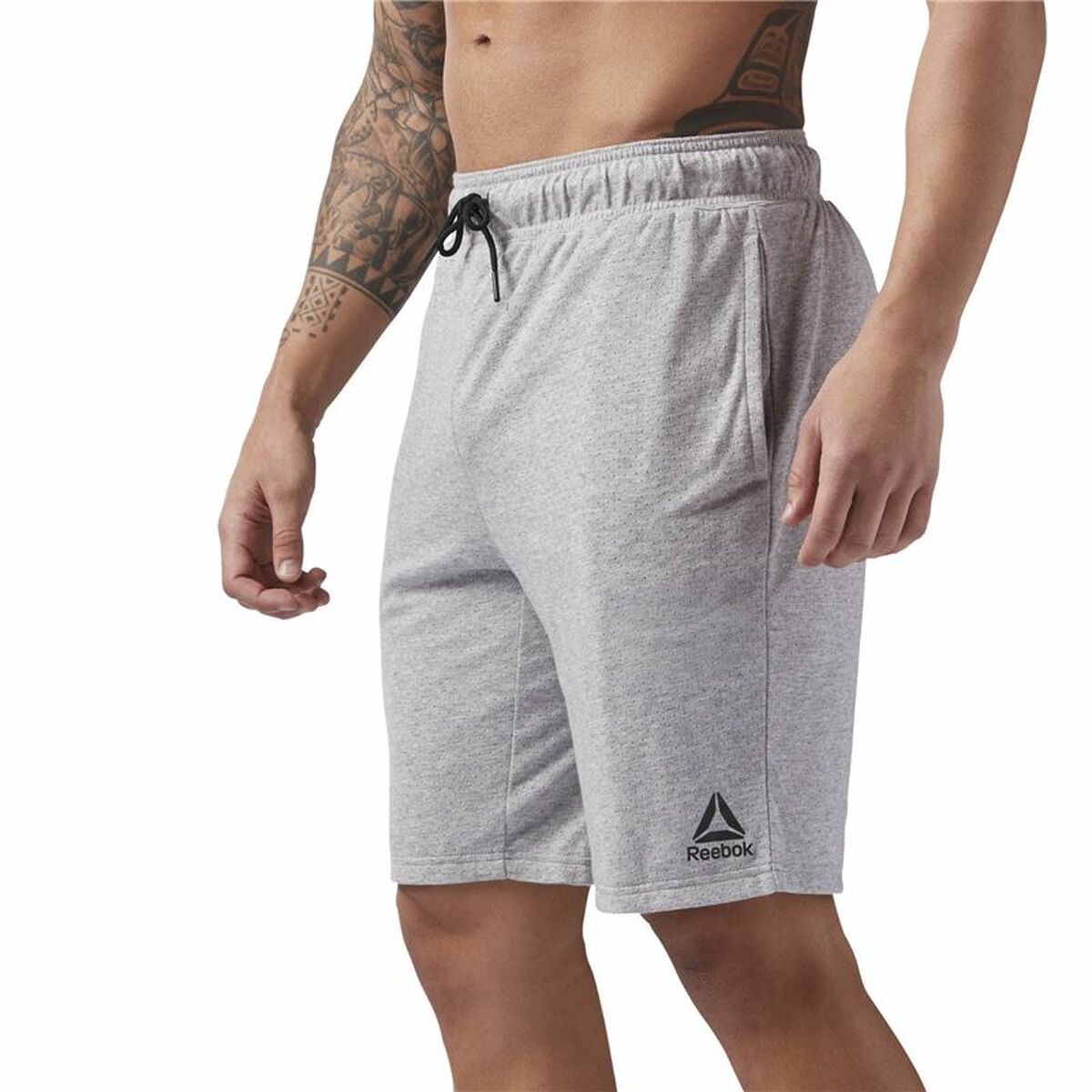 Pantaloncino Sportivo Reebok Grigio scuro