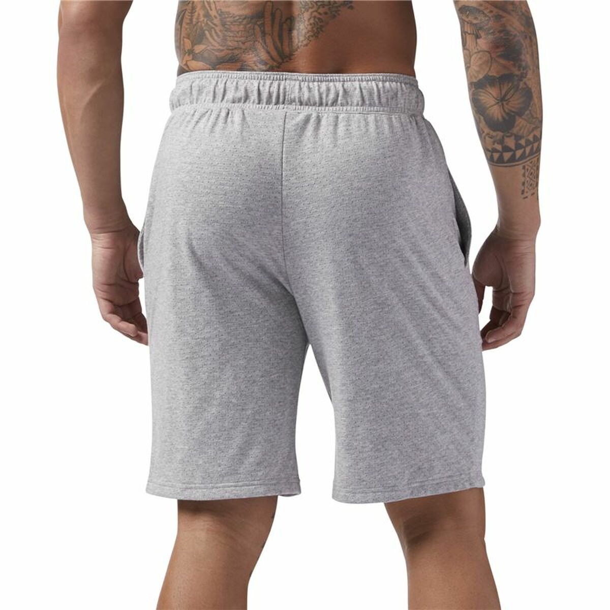 Pantaloncino Sportivo Reebok Grigio scuro