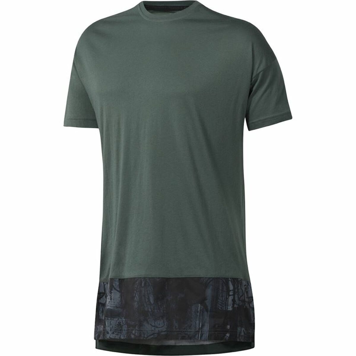 Maglia a Maniche Corte Uomo Reebok Essentials  Verde