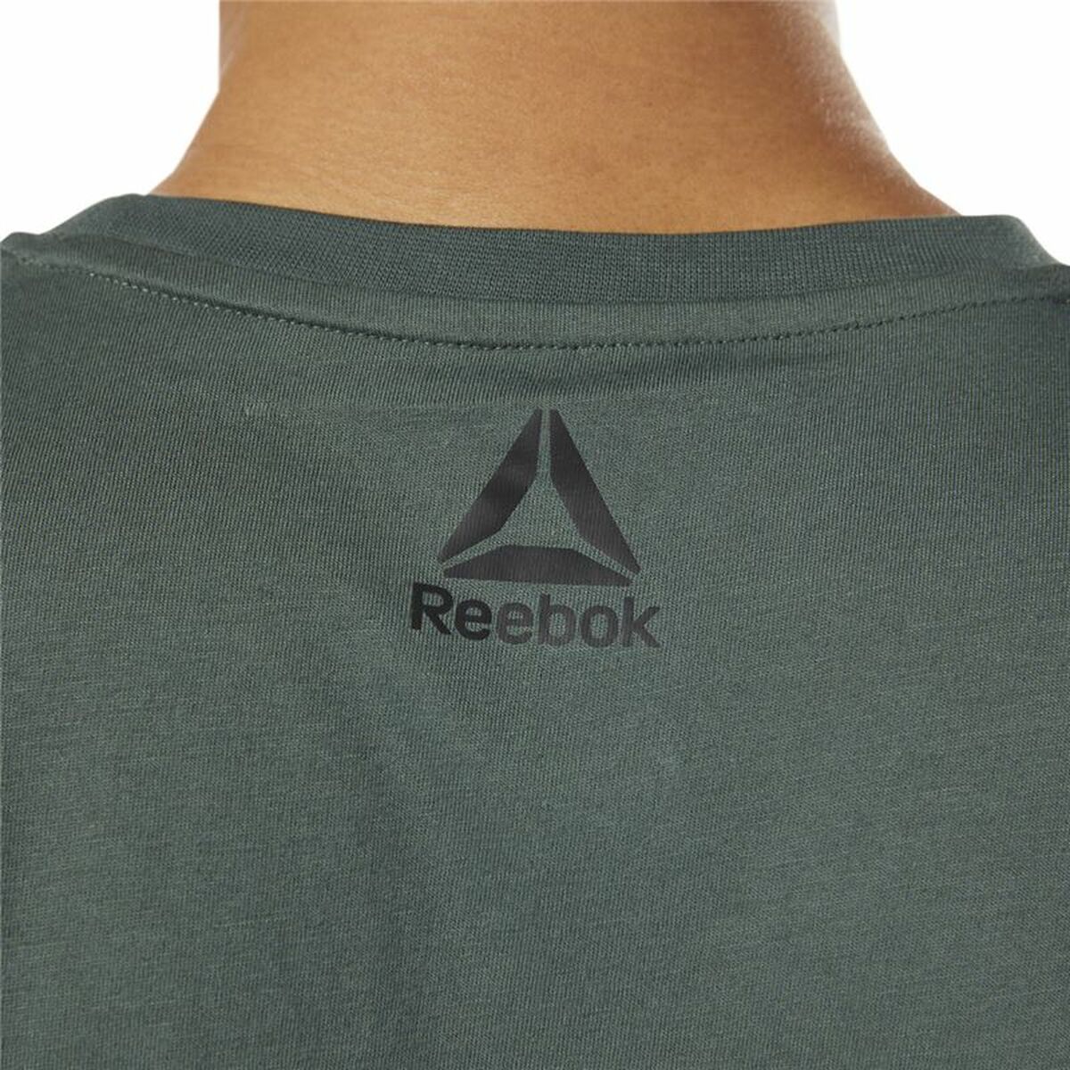 Maglia a Maniche Corte Uomo Reebok Essentials  Verde