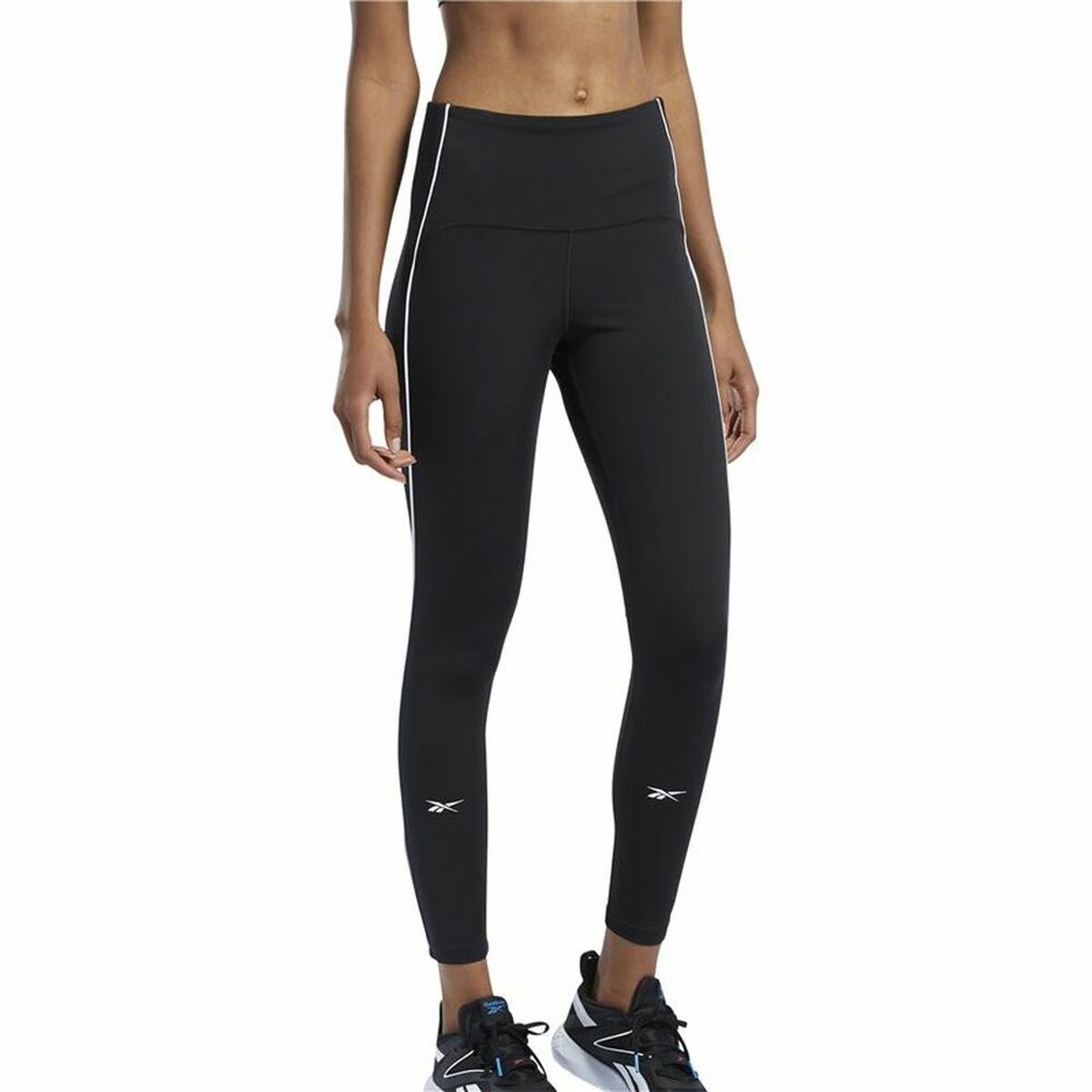 Leggings Sportivo da Donna Reebok Studio Lux Perform Nero