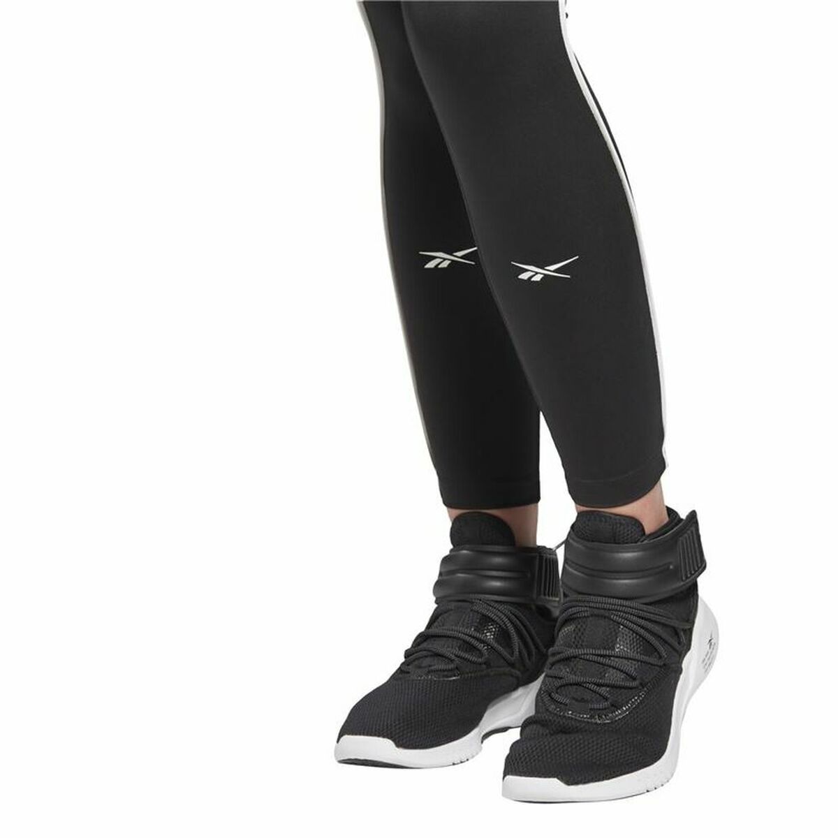 Leggings Sportivo da Donna Reebok Studio Lux Perform Nero