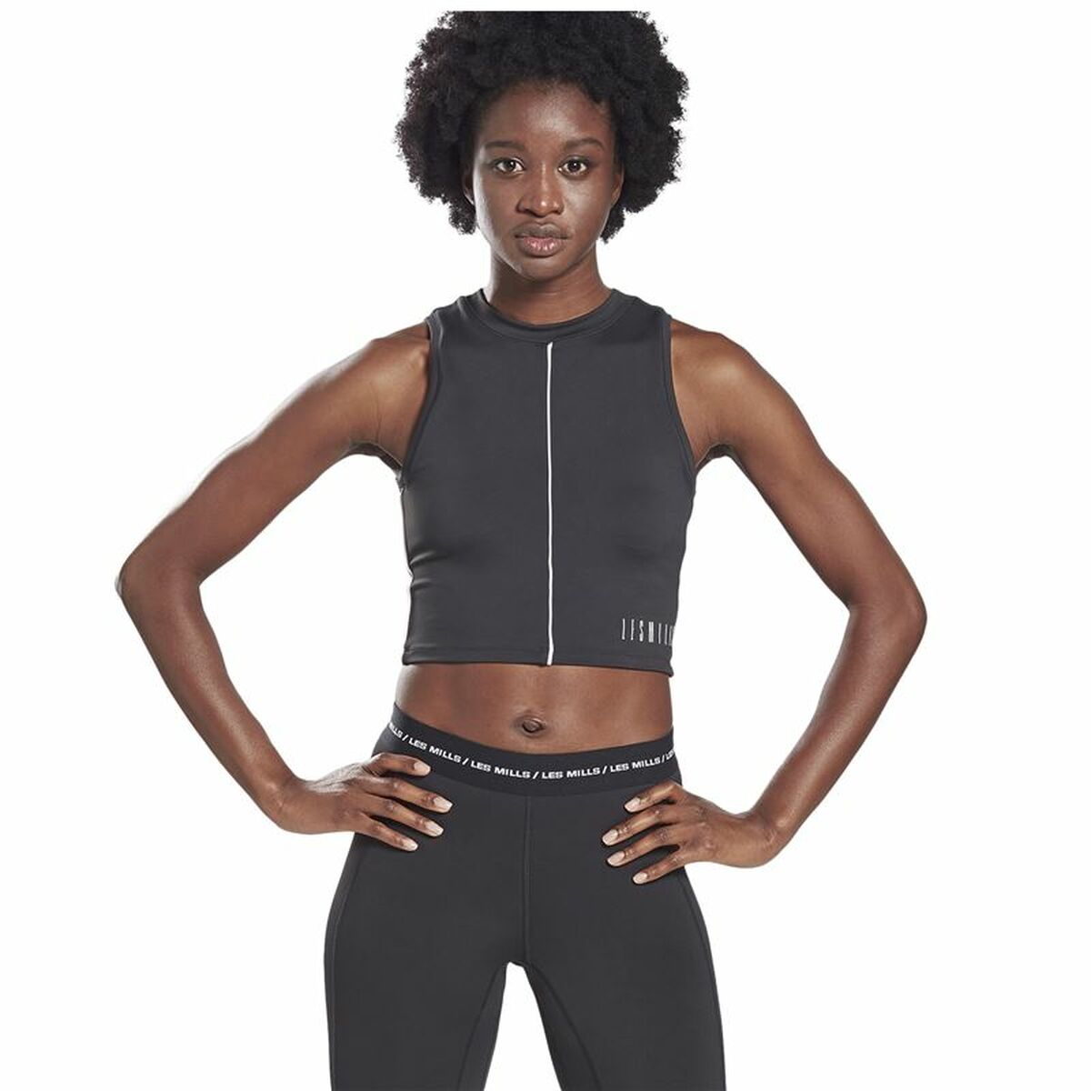 Maglia Smanicata da Donna Reebok Les Mills® Performance Nero