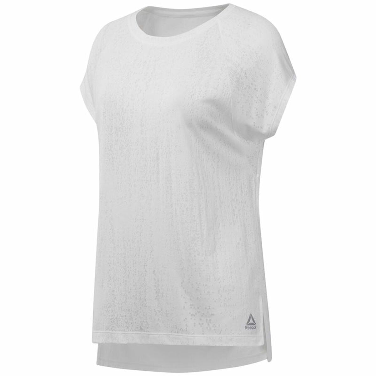 Maglia Smanicata da Donna Reebok Burnout Bianco