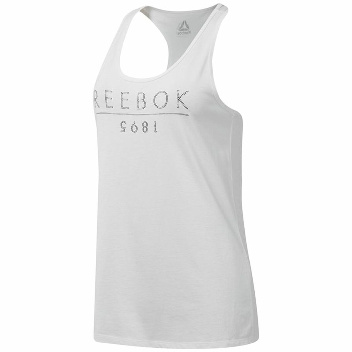 Maglia Smanicata da Donna Reebok 1895 Race Bianco