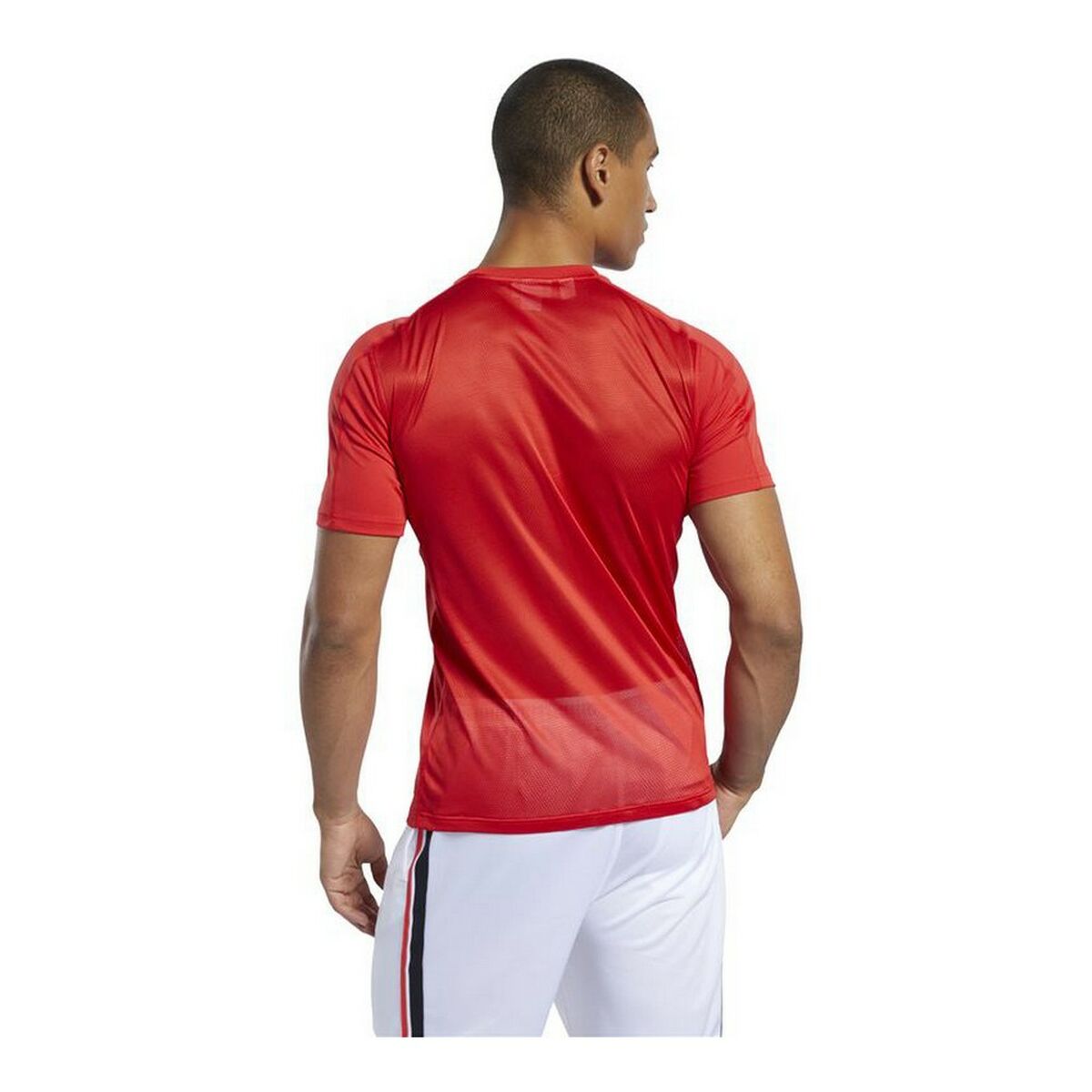 Maglia Sportiva a Maniche Corte Reebok Workout Ready Rosso