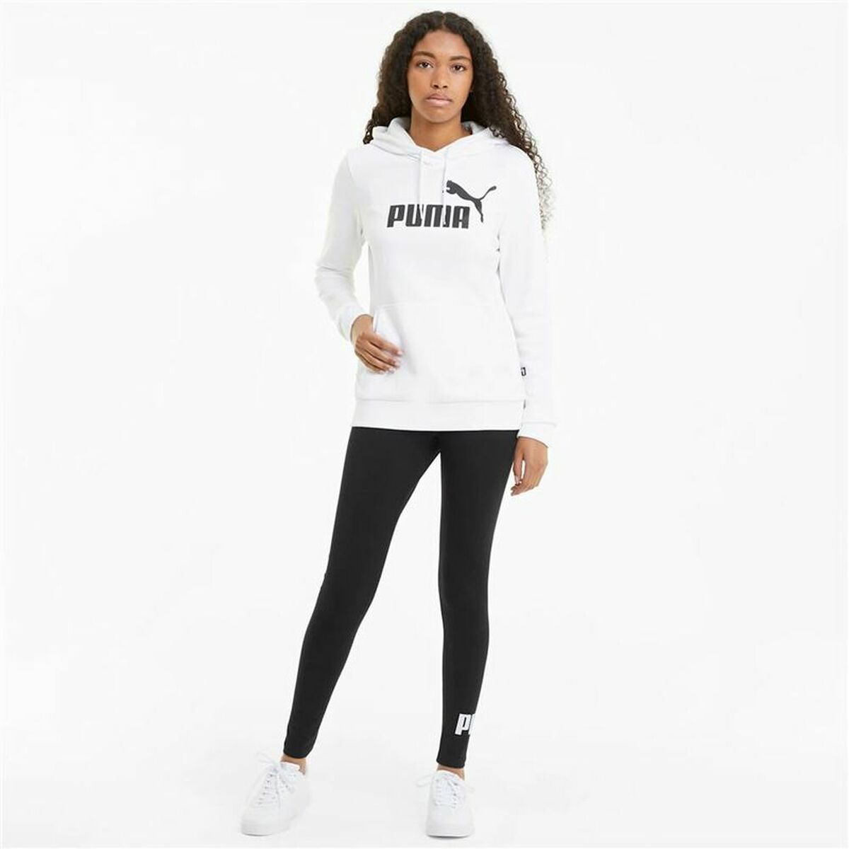 Leggings Sportivi per Bambini Puma Essentials Logo