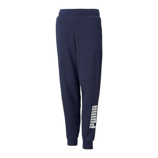 Pantalone di Tuta per Bambini Puma Power Logo Blu scuro