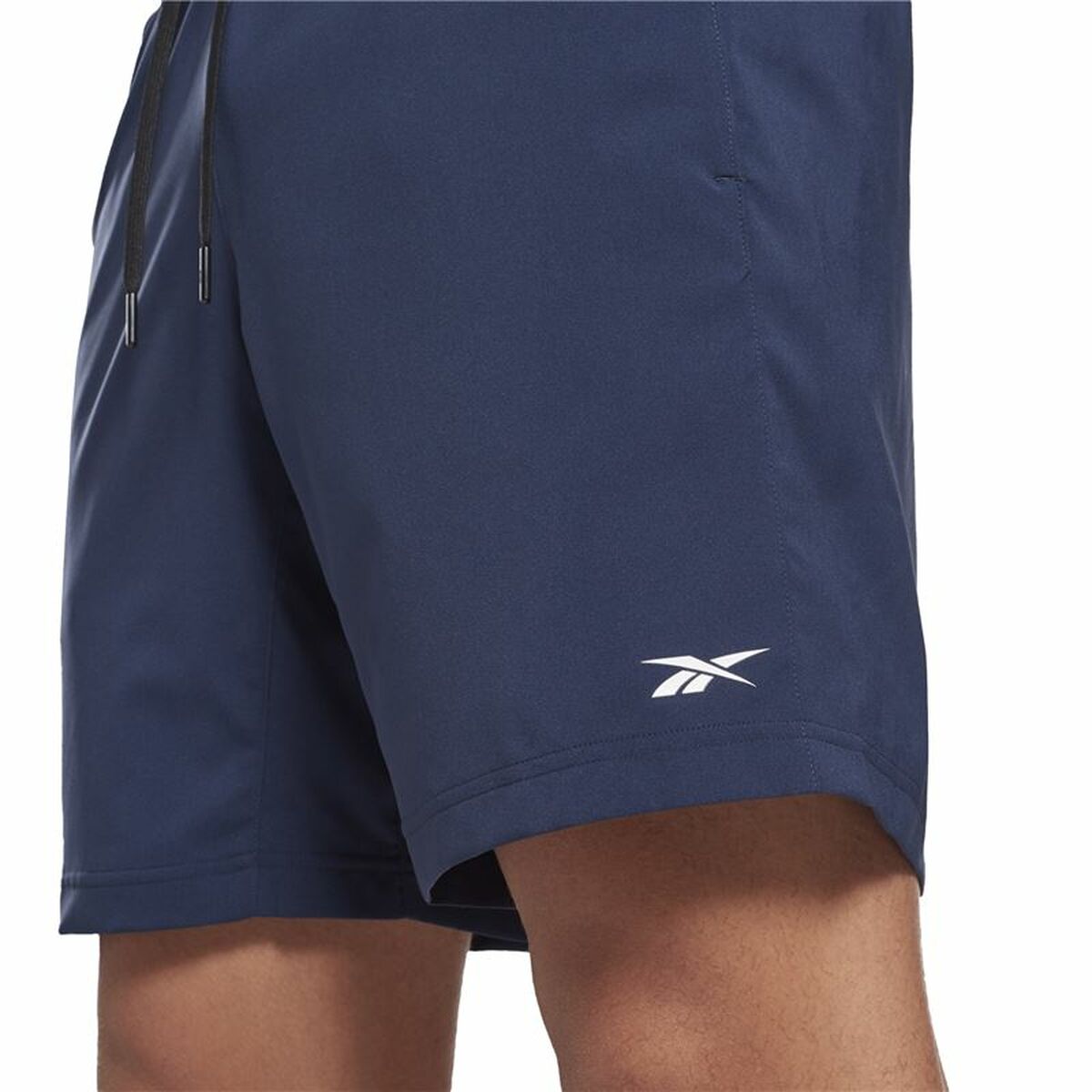 Pantaloni Corti Sportivi da Uomo Reebok Ready  Azzurro