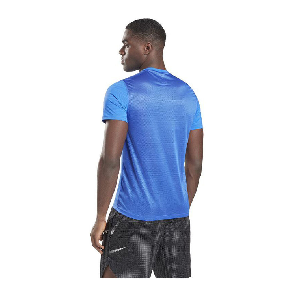 Maglia a Maniche Corte Uomo Reebok Workout Ready Activchill Azzurro